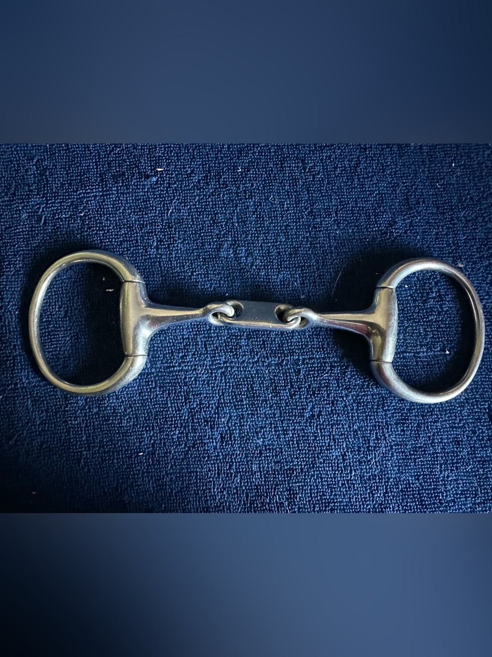 Horse English Bit Stainless Steel Dr Bristol Eggbutt Snaffle Double Jointed